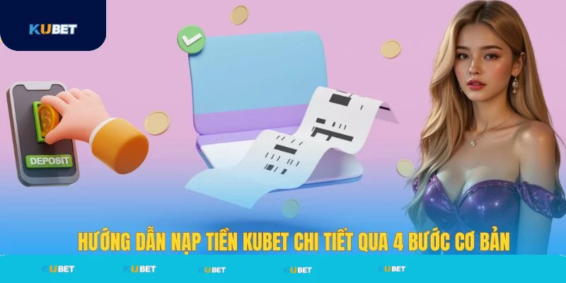 4 bước nạp tiền Kubet cơ bản